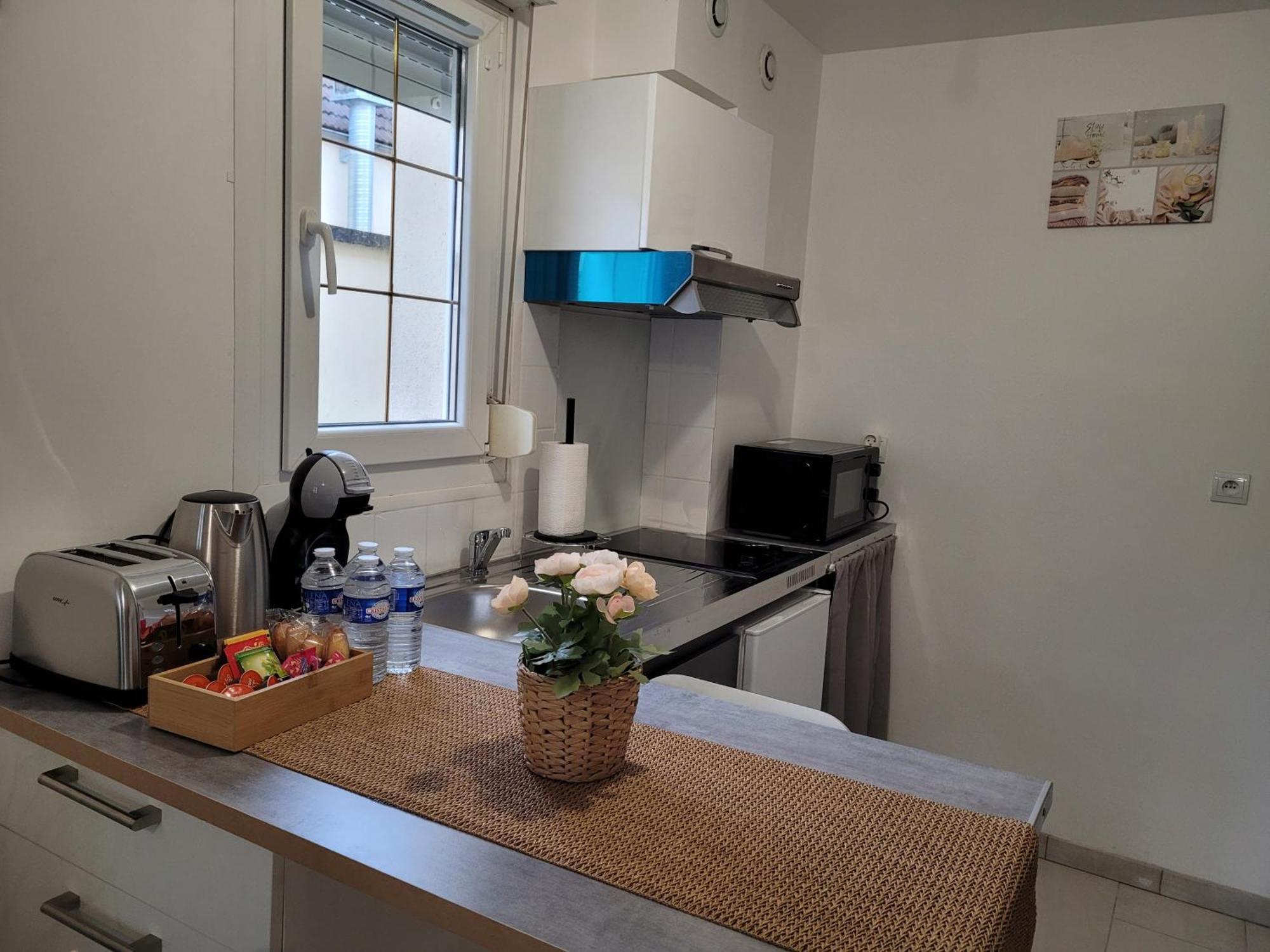 Cocooning House 204 Suite Green- Superb Studio Aeroport Paris Roissy Cdg, Parc Asterix, Chateau De Chantilly, Stade De France 叙尔维列 外观 照片