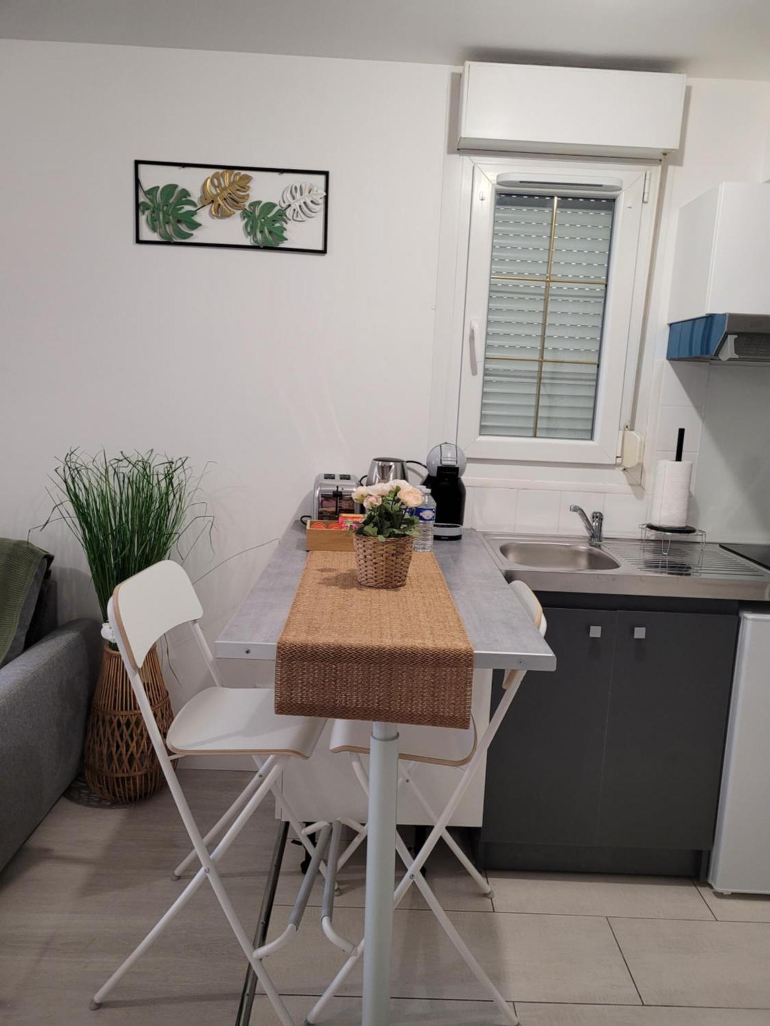 Cocooning House 204 Suite Green- Superb Studio Aeroport Paris Roissy Cdg, Parc Asterix, Chateau De Chantilly, Stade De France 叙尔维列 外观 照片